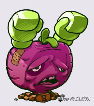 《植物大战僵尸2》设定图以及草图