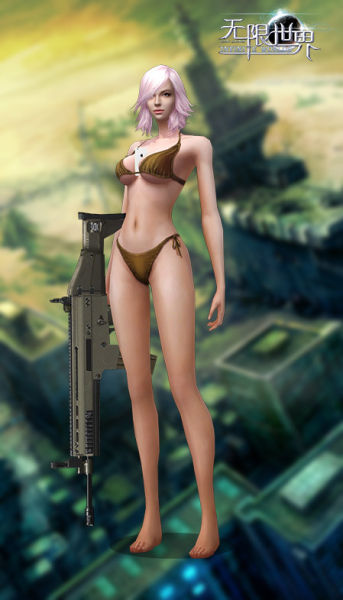 《无限世界》美女角色胸部夹iphone5c