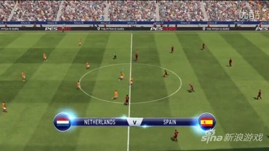 PS4版《实况足球》全场实机演示_电视游戏