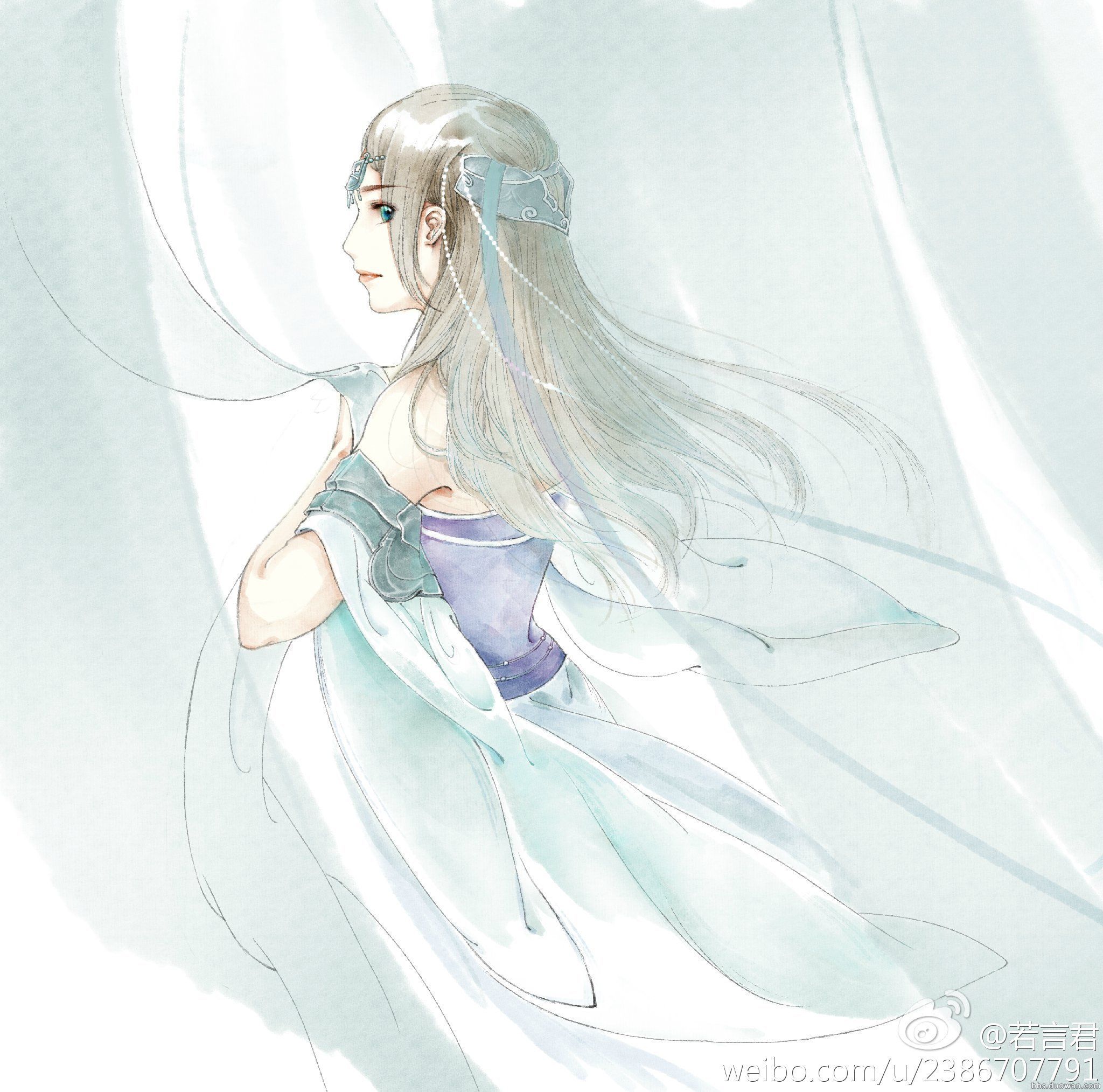 天涯明月刀周婷淑女范儿 天刀ol菁华套手绘赏-