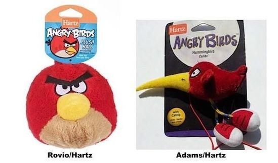 愤怒的小鸟设计师起诉玩具商