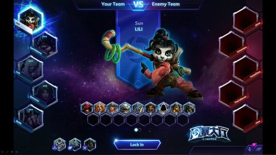 风暴英雄排位赛预览:选秀模式界面细节前瞻_风