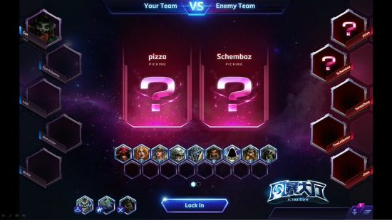 风暴英雄排位赛预览:选秀模式界面细节前瞻_风