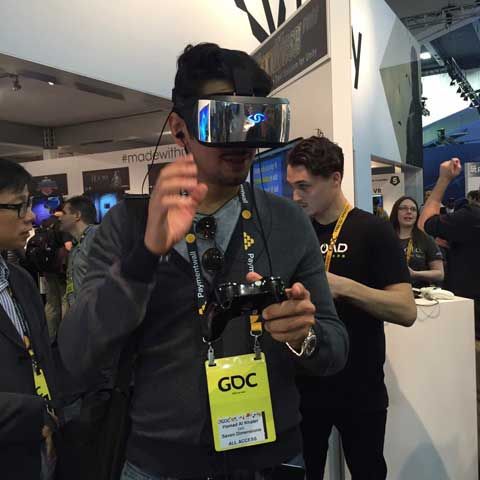 3Glasses受邀出席GDC 与国外VR设备同台竞艳