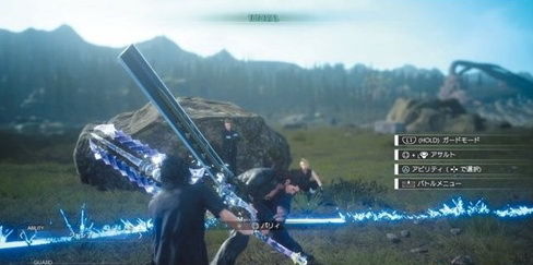  Screenshot of the experience version of Final Fantasy 15