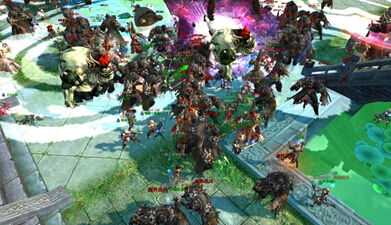 《画皮世界2》游戏玩法江都怪物攻城画皮世界