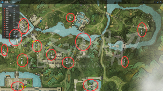 <em>天涯明月刀杭州</em>地图成就点 天刀杭州成就点在