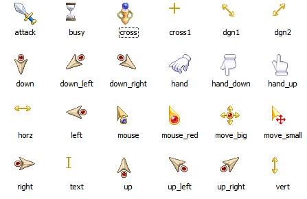 魔力宝贝2鼠标指针+安装说明