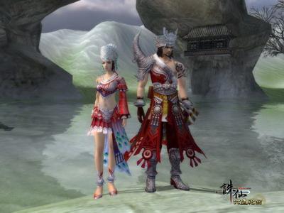 红红火火过新年 情侣装排行榜!_网络游戏诛仙