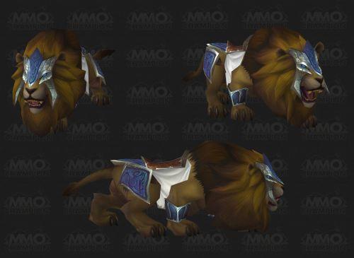 威猛的铠甲狮王