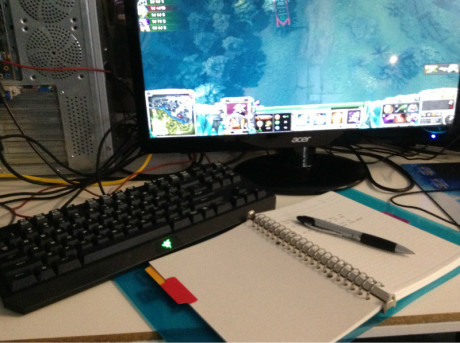 [战队]LGD.int训练花絮 抢占网吧良好位置-DOT