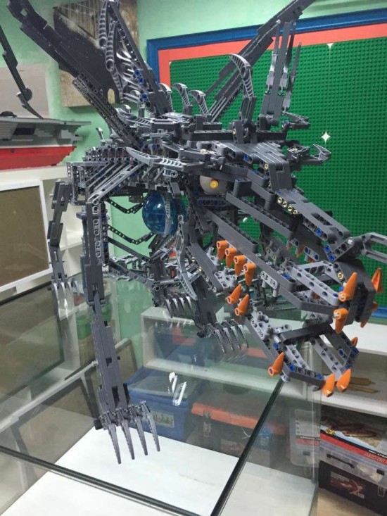 手工技能max!魔兽玩家制作的乐高版冰霜巨龙