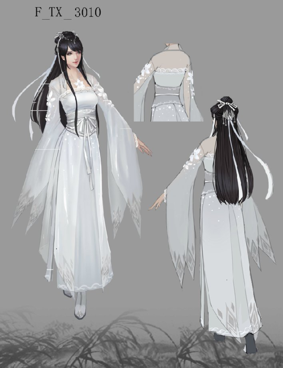 逆天解析 天涯明月刀OL新爆料时装可拆四件套