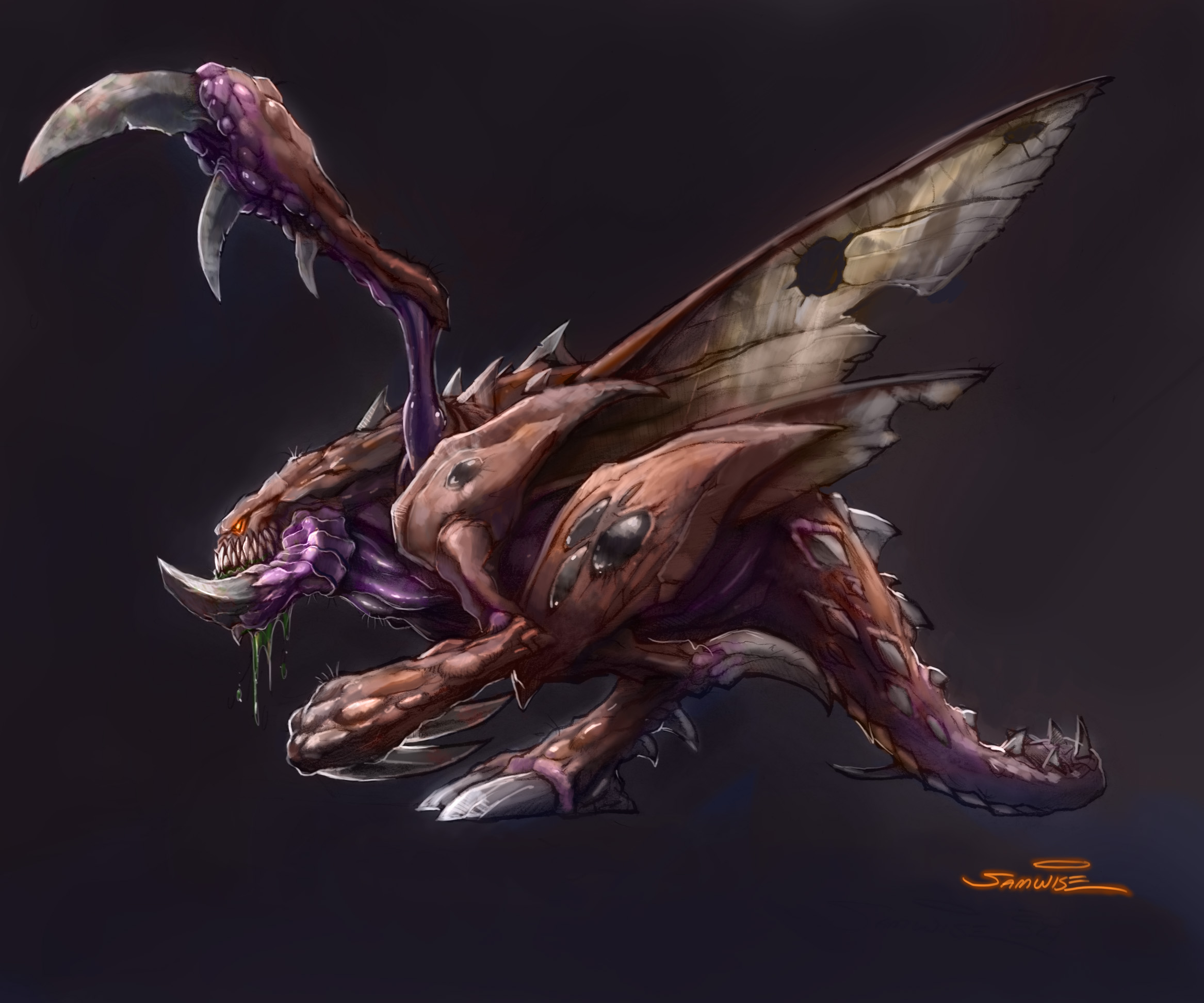 《星际2》虫族画面欣赏zergling