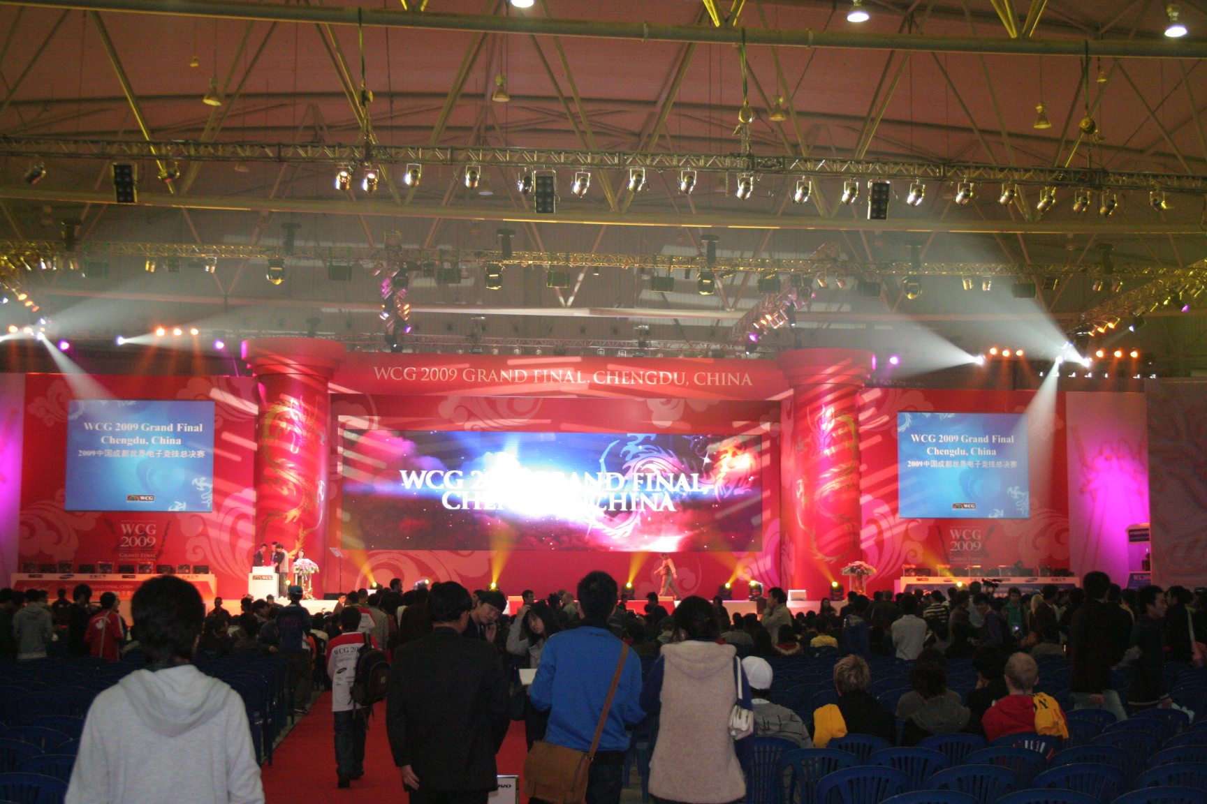 WCG2009世界总决赛开幕式现场图片(8)_游戏
