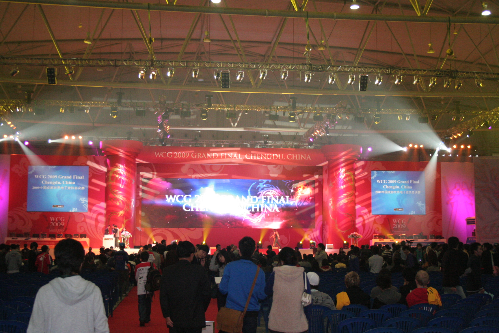 wcg2009世界总决赛开幕式现场图片(8)