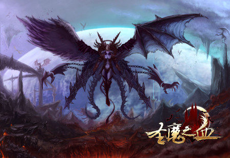 后现代奇幻新游圣魔之血种族原画首曝