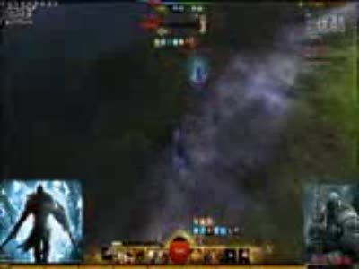 《激战2》世界战场战士单人漫游第一期视频