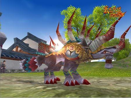 变个怪兽到处走来走去