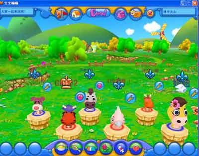 大型绿色益智游戏宝宝蹦蹦教育特色_网络游戏