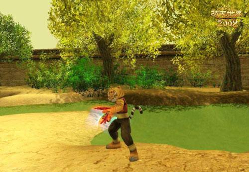 《功夫世界》变动物园老虎猴子随处见_网络游