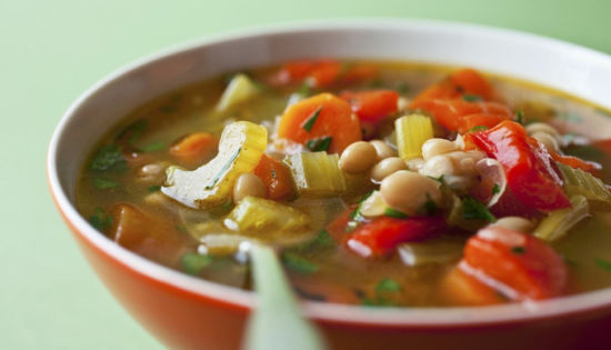  Seven day vegetable slimming soup becomes slimmer as you drink it