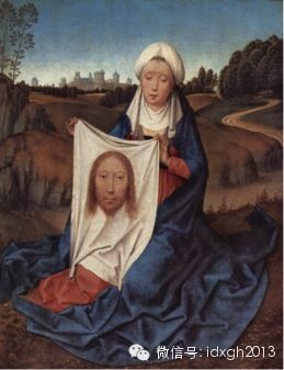 汉斯·梅林姆1470年绘制的《维罗妮卡持其面纱》