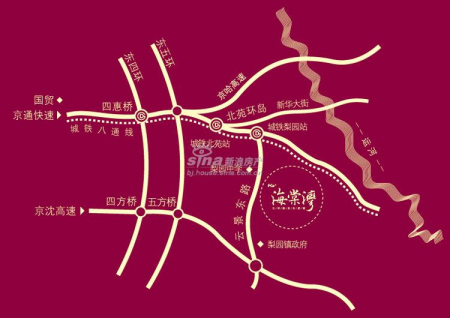 图为K2海棠湾位置图