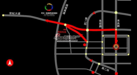 图为 项目位置图