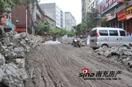 仪陇老县城素描_城市建设