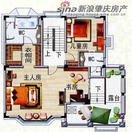 肇庆碧桂园联排别墅户型图(2)_户型谍照