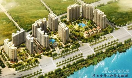 图为:古龙御景效果图 图为:古龙御景效果图