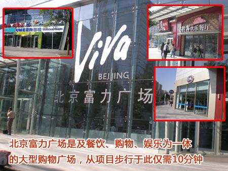 图为项目周边大型购物广场 图为项目周边大型购物广场