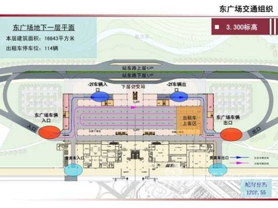 东广场交通组织