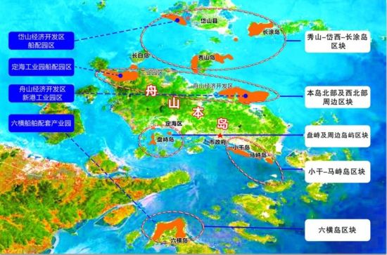 舟山市地图高清大图