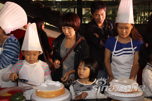 安心会蛋糕制作大赛现场