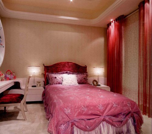 现代风格 卧室床品的软装饰搭配(2)