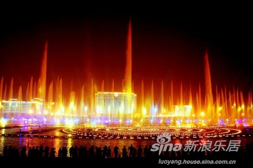 泉舜集团开元湖音乐喷泉冠名权签约仪式成功举