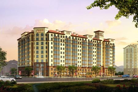 图为尚峰尚水效果图