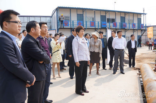 市长王桂芬及相关领导实地考察印象新城城市广
