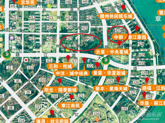 章江新区H27地块，H25、H26地块
