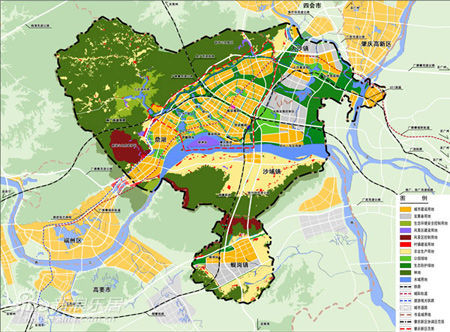 肇庆新区管委会发展规划局规划公示