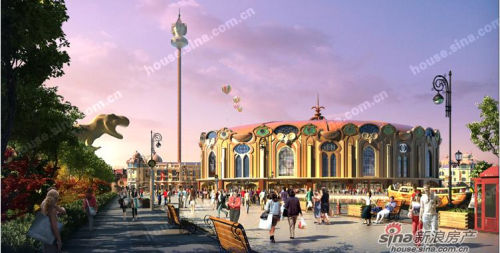 缤纷业态 集吃住行游购娱为一体_楼盘动态