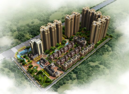 宜居多业态 探访中国铁建国际城(组图)