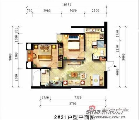 凯隆橙仕公馆59-79平全能SOHO 2房总价43万