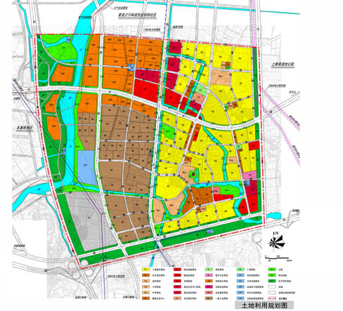 江宁上秦淮南部地区土地规划利用