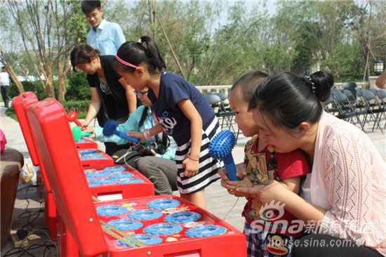 打地鼠竞技游戏现场