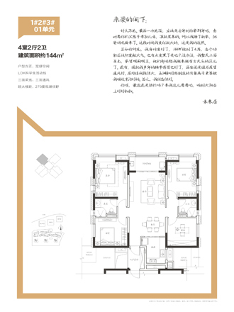 莆田万科城五期户型图1