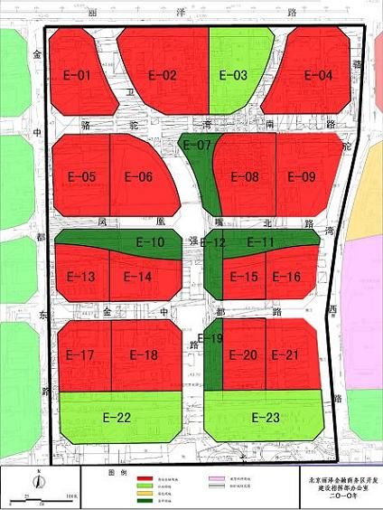 图为 北京丽泽金融商务区示范区规划图按照丽泽金融商务区商业及公共