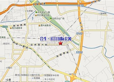 合生滨江国际公寓预计09年推50平起小户型(图)